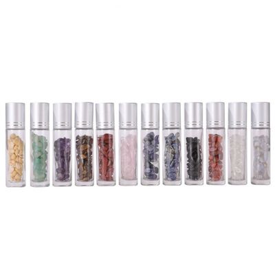 Frosted Glass Roll On Perfume Bottles 10ml Volume Custom Surface Printing
